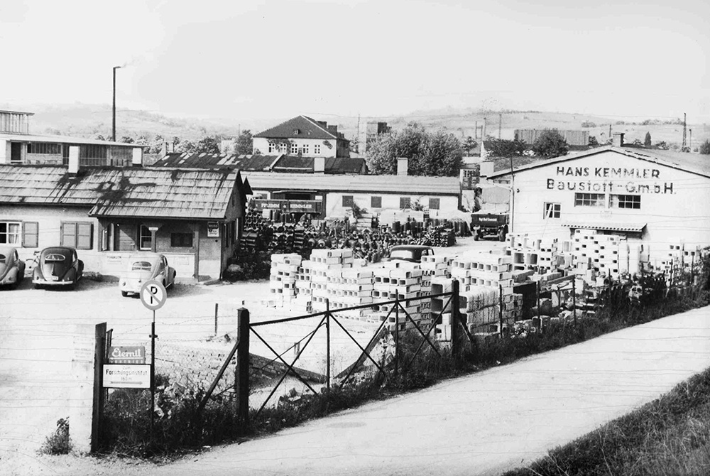 Kemmler Geschichte: Historische Niederlassung der Firmen-Familie Kemmler in Stuttgart-Untertürkheim als Meilenstein der Expansion