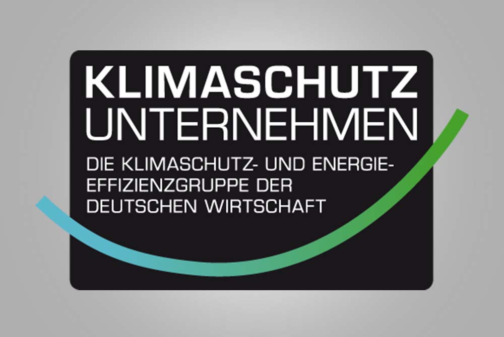 Logo „Klimaschutz-Unternehmen“: Kemmler Geschichte eines Nachhaltigkeits-Meilensteins – Kemmler Tradition, Familiengeschichte Kemmler, Entstehung Firmen-Familie Kemmler.