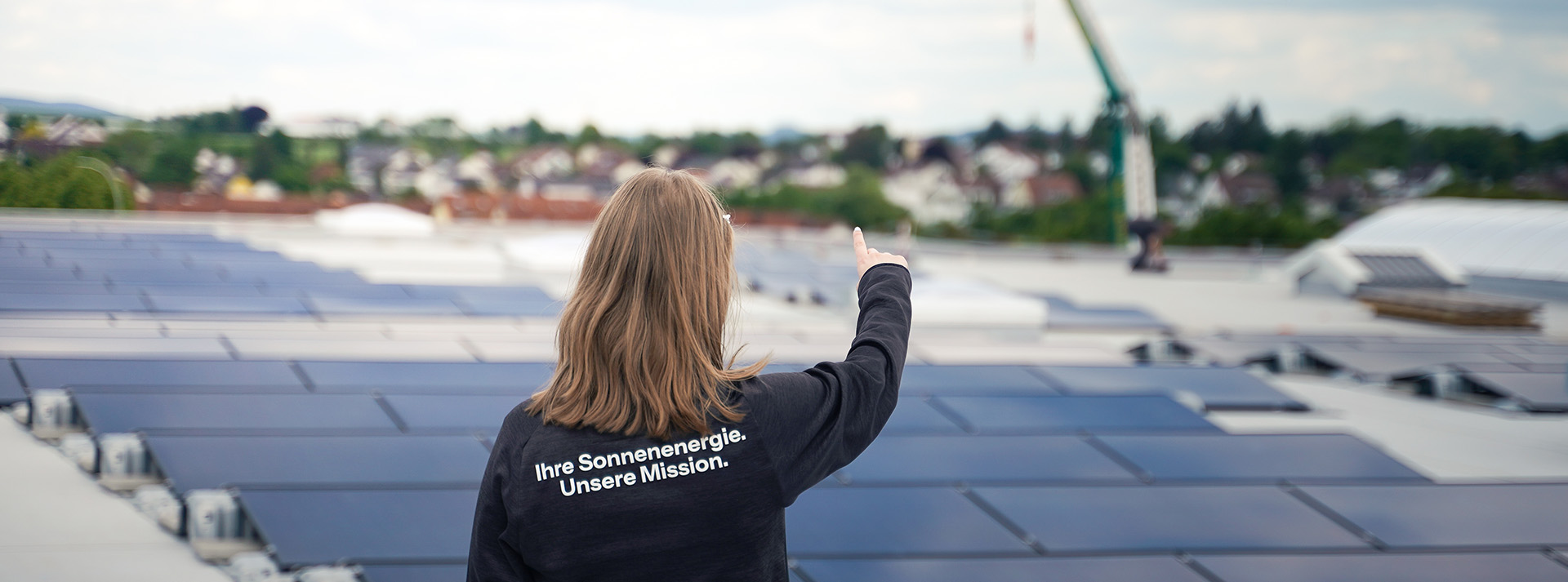 Photovoltaikanlage auf dem Dach der Kemmler Niederlassung in Fellbach